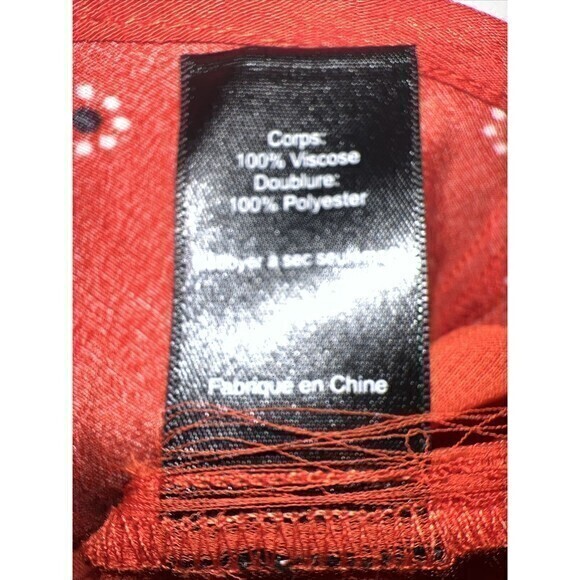 ASTR Womens Red Flora Dot Mini‎ Dress Long Sleeve Size Medium - Picture 6 of 8